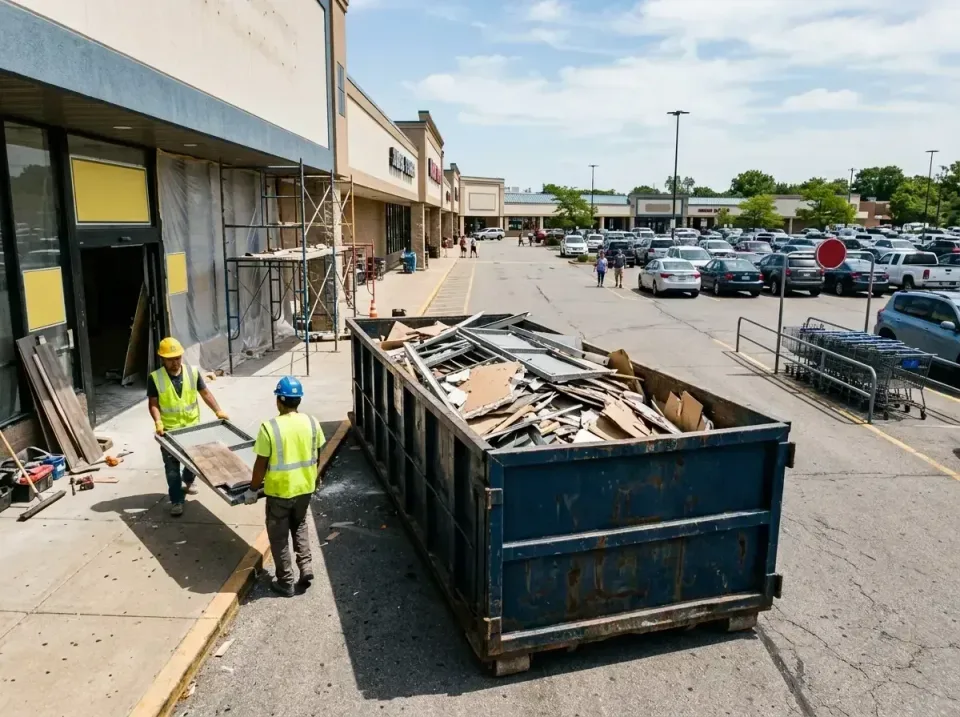 retail-store-renovation-debris-003 — frequently asked questions, Roll-off Dumpster Rentals in Bentleyville, PA